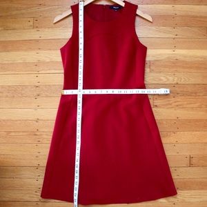 Madewell Raspberry A-Line Dress